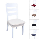 Solid Color Chair Cover Plaid Waterproof Spandex Stretch Anti-dirty Elastic Seat Covers For Hotel Kitchen Dining Room Office