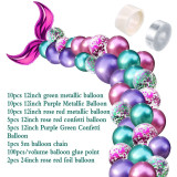 Little mermaid Birthday party Backdrop decoration Mermaid tail Balloon arch Girlish kids favors Sea themed Parties Baby shower Little mermaid Birthday party Backdrop decoration Mermaid tail Balloon arch Girlish kids favors Sea themed Parties Baby shower
