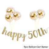 30th 40th 50th 60th Birthday Disposable Party Tableware Cups Plates  Birthday Party Supplies Happy Birthday Party Decor Adult