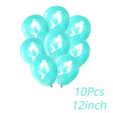 Little Mermaid Party Decoration Mermaid Balloon Banner Supplies Mermaid Birthday Party Favors Kids Birthday Parties Decorations