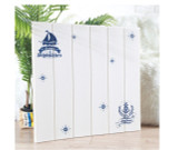 Children's room wallpaper self-adhesive  wall stickers cartoon bedroom sailing wood grain creative foam anti-collision  stickers