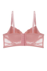 Floral Lace Plunge Bra