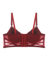 Floral Lace Plunge Bra