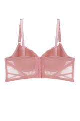 Floral Lace Plunge Bra