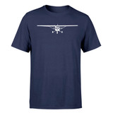 Cessna 172 Silhouette Designed T-Shirts