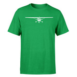 Cessna 172 Silhouette Designed T-Shirts