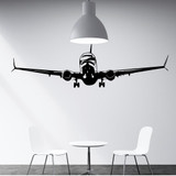 Departing Boeing 737 Designed Wall Sticker