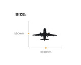 Climbing Passanger Jet Designed Wall Sticker