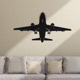 Climbing Passanger Jet Designed Wall Sticker