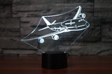 Cruising Boeing 747 Designed 3D Lamps