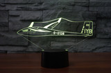Cruising Glider Designed 3D Lamps