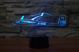 Cruising Glider Designed 3D Lamps