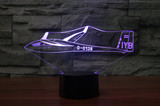 Cruising Glider Designed 3D Lamps