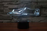 Cruising Glider Designed 3D Lamps