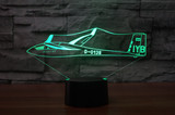 Cruising Glider Designed 3D Lamps