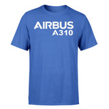 Airbus A310 & Text Designed T-Shirts