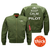 Keep Calm I'm a Pilot Designed Pilot Jackets (Customizable)
