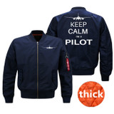 Keep Calm I'm a Pilot Designed Pilot Jackets (Customizable)
