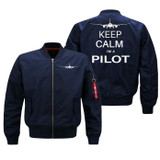 Keep Calm I'm a Pilot Designed Pilot Jackets (Customizable)