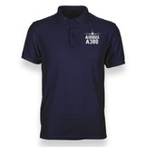 Airbus A380 & Plane Designed Polo T-Shirts