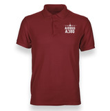 Airbus A380 & Plane Designed Polo T-Shirts