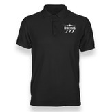 Boeing 777 & Plane Designed Polo T-Shirts