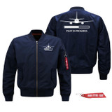 Pilot In Progress Designed Pilot Jackets (Customizable)