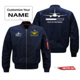 Pilot In Progress Designed Pilot Jackets (Customizable)