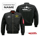 Pilot In Progress Designed Pilot Jackets (Customizable)