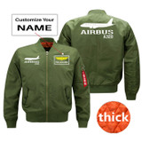 Airbus A320 Printed Pilot Jackets (Customizable)