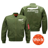 Airbus A320 Printed Pilot Jackets (Customizable)