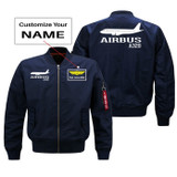Airbus A320 Printed Pilot Jackets (Customizable)