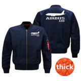 Airbus A320 Printed Pilot Jackets (Customizable)