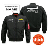 Airbus A320 Printed Pilot Jackets (Customizable)
