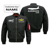 Airbus A320 Printed Pilot Jackets (Customizable)