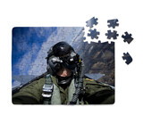 Amazing Military Pilot Selfie Printed Puzzles