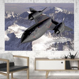 Supersonic Fighter Printed Canvas Posters (1 Piece)