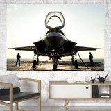 Fighting Falcon F35 Printed Canvas Posters (1 Piece)