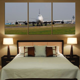 Face to Face with Boeing 747 Printed Canvas Posters (3 Pieces)