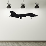 Landing Superjet Designed Wall Sticker