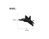 Rolling Fighting Falcon F35 Designed Wall Sticker