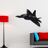 Rolling Fighting Falcon F35 Designed Wall Sticker