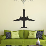 Plain Aircraft Designed Wall Sticker