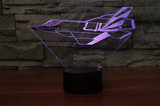 Cruising Fighting Falcon F35 Designed 3D Lamp