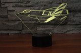 Cruising Fighting Falcon F35 Designed 3D Lamp