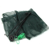 ZANLURE New Folded 80x80cm/100X100cm Folding Crab fish Minnow Fishing Trap Cast Net Fishing Net
