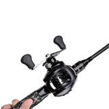 Bobing BC200 17+1BB 7.1:1 Aluminium Alloy Fishing Wheel Left/Right Hand Black Baitcasting Reel