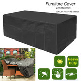270x180x89CM Garden Patio Furniture Dust Cover Waterproof Oxford Outdoor Rattan Table Protection