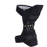 1 Pair Knee Support Power Lift Spring Joint Brace Pads Breathable Knee Pad Fitness Sports Protector