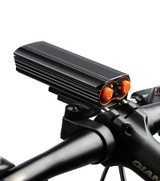 XANES DL06 1200LM 2T6 150° Large Floodlight 6000mAh Battery Bicycle Headlight 4 Modes USB Rechargeable